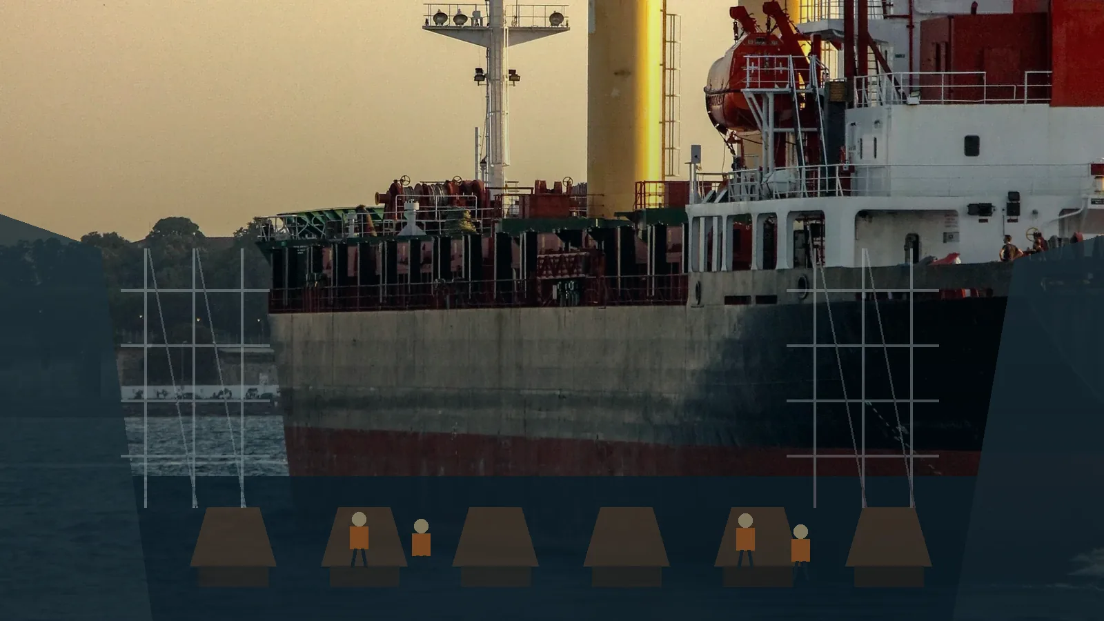 Hull steel repair and coating work